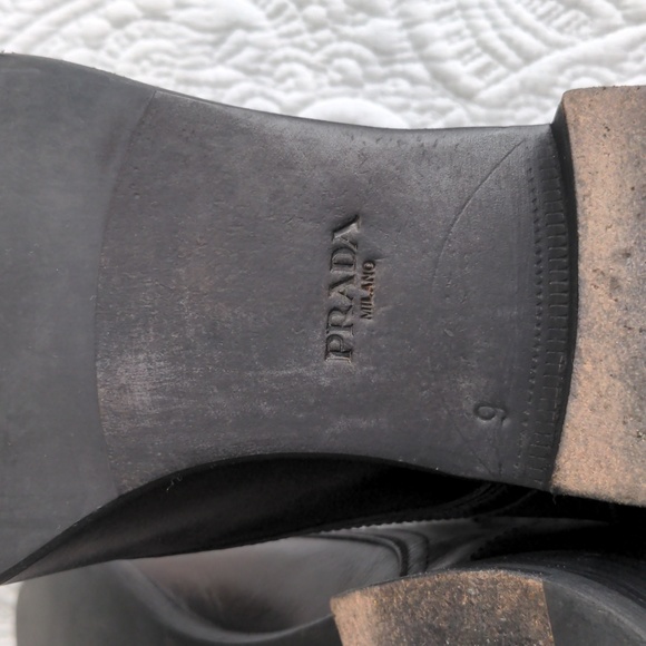 Prada Men's Brown Lace-up Boots - Picture 10 of 11